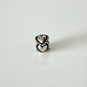 PANDORA Sterling Silver Everlasting Love Spacer Charm